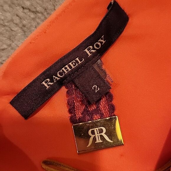 Rachel Roy  orange sheath dress - Picture 12 of 15